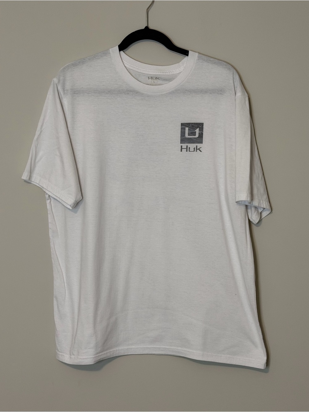 Huk Uniting All Anglers Charleston SC Graphic Fishing T-Shirt White Men’s L